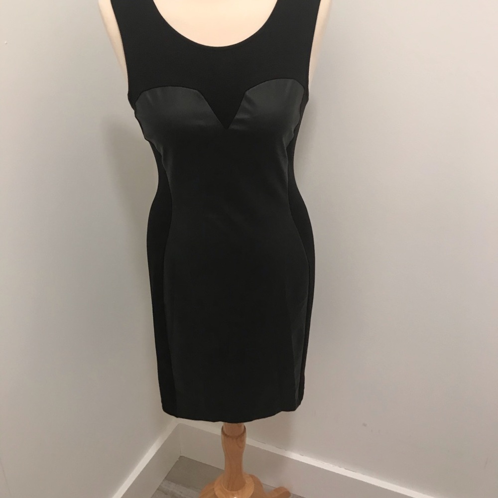 H & M Black Stretch Sleeveless Dress